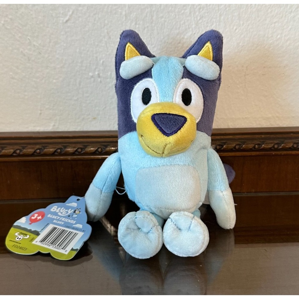 Disney Bluey Moose Toys 7''‎ Plush Soft Lovey Toy